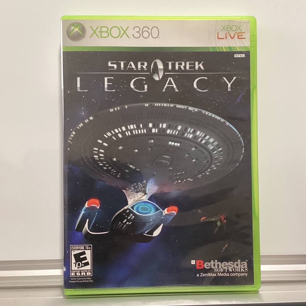 Star Trek Legacy Xbox 360 Bethesda Softworks CIB Complete With Manual 2006